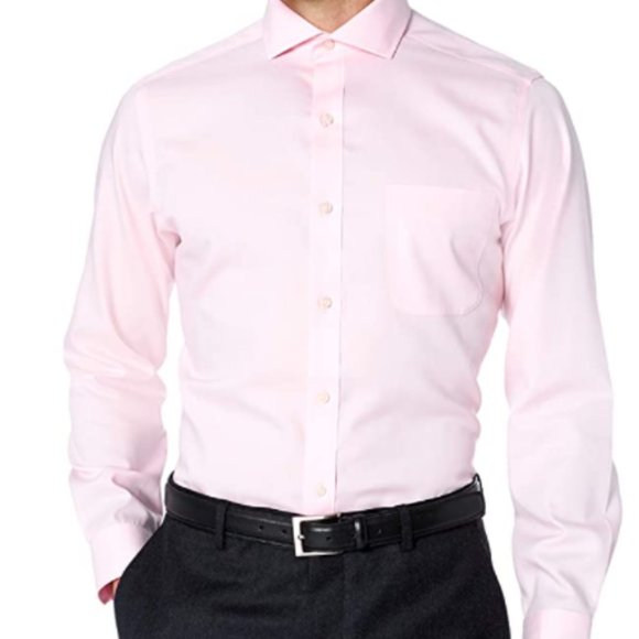 Other - Men's Tailored Fit Cutaway-Collar Solid Pinpoint